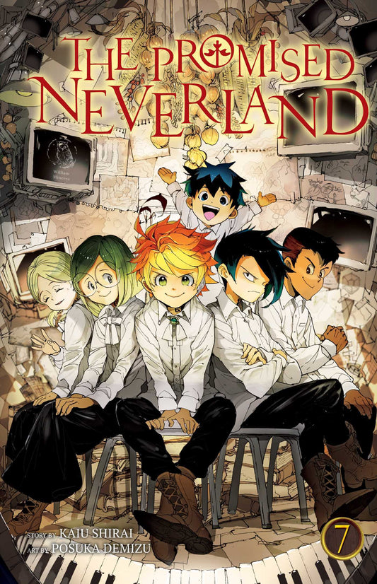 Book cover of The Promised Neverland, Vol. 7 by Kaiu Shirai, Posuka Demizu (Illus.)