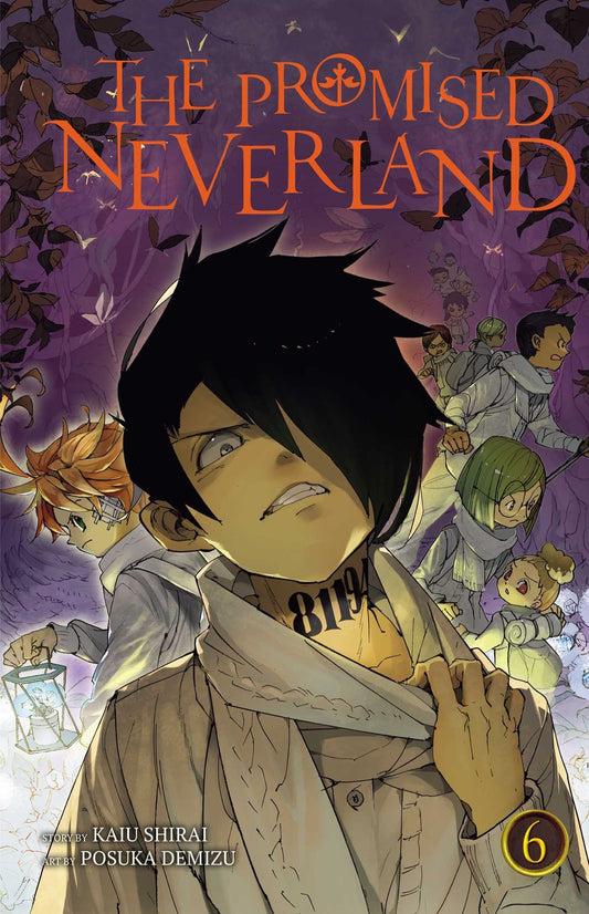 Book cover of The Promised Neverland, Vol. 6 by Kaiu Shirai, Posuka Demizu (Illus.)