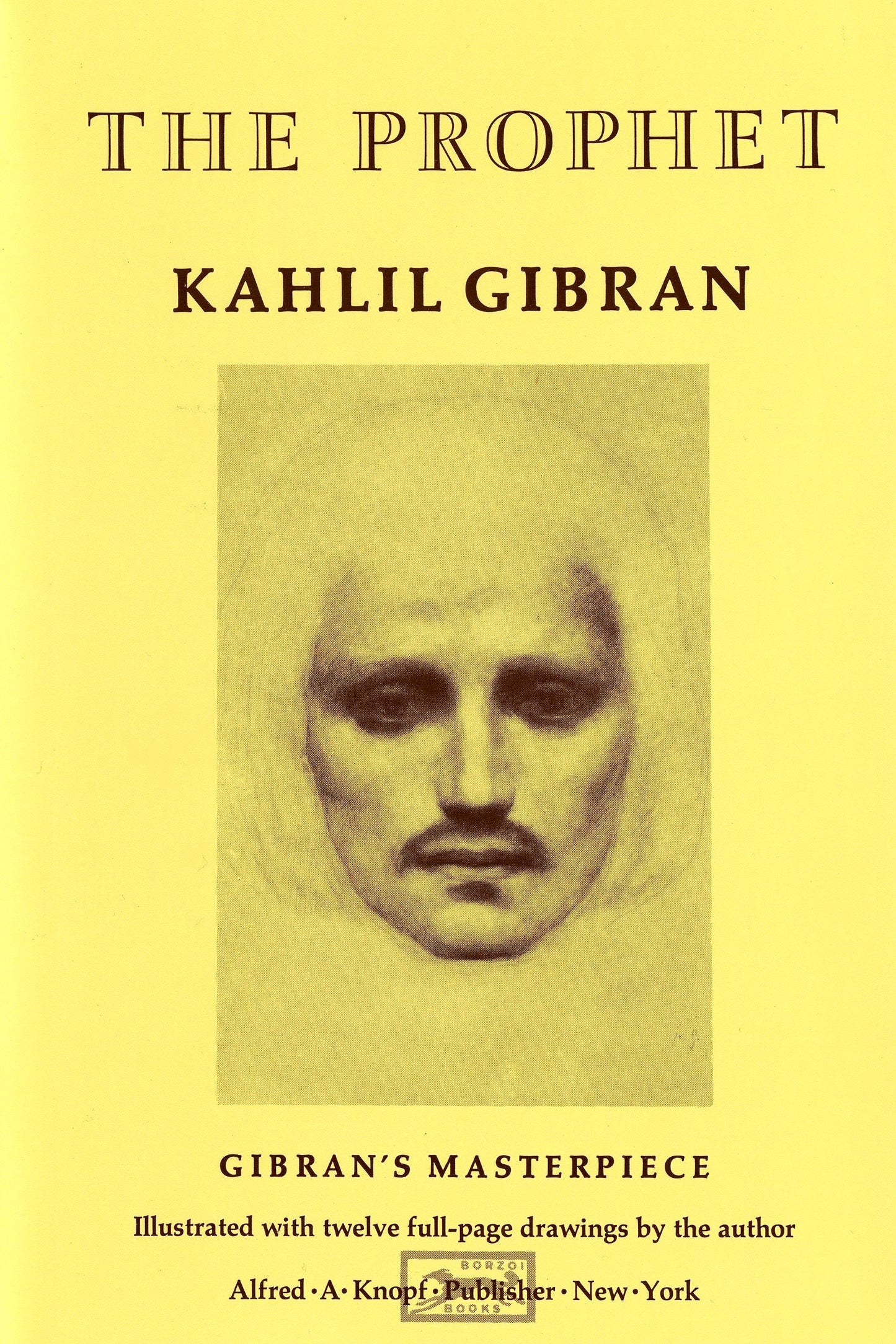 Book cover of The Prophet by Kahlil Gibran