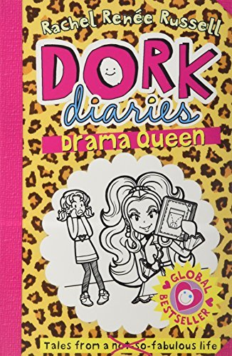 Book cover of Dork Diaries Drama Queen PA by Rachel Renée Russell