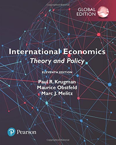Book cover of International Economics: Theory And Policy by Paul Krugman, Maurice Obstfeld, Marc J. Melitz