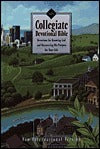 Book cover of Collegiate Devotional Bible: Devotions For Knowing God And Discovering His Purpose For Your Life by Anonymous