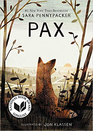 Book cover of Pax by Sara Pennypacker, Jon Klassen (Illus.)