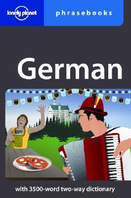 Book cover of German Phrasebook by Gunter Muehl, Lonely Planet