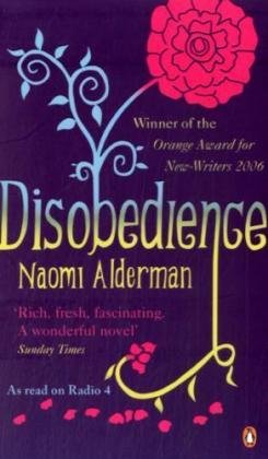 Book cover of Disobedience by Naomi Alderman