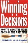 Book cover of Winning Decisions: Getting It Right the First Time by J. Edward Russo