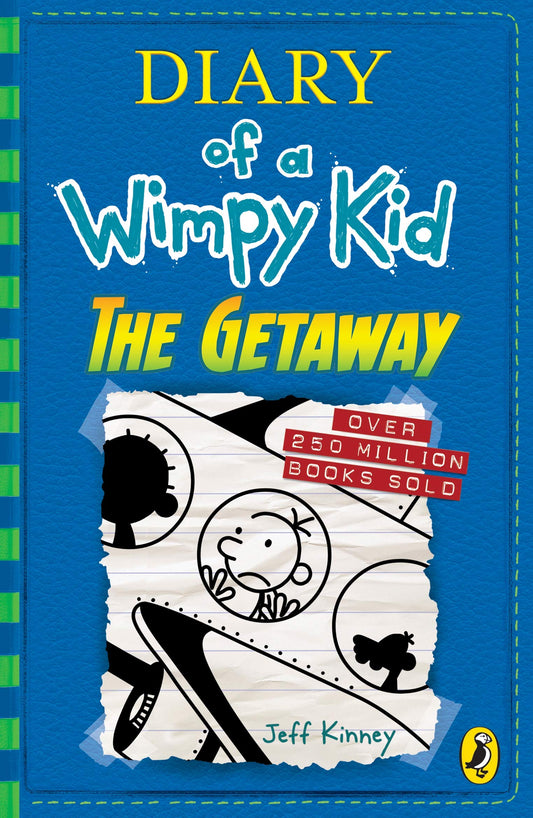 Book cover of The Getaway by Jeff Kinney