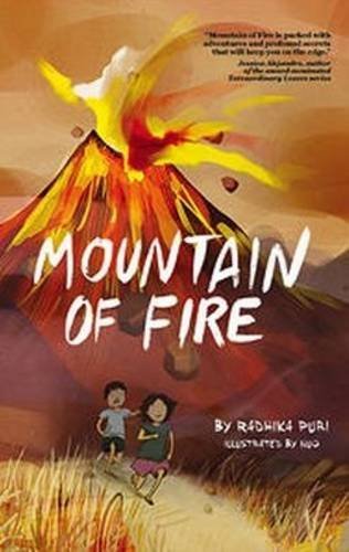 Book cover of Mountain On Fire by Radhika Puri