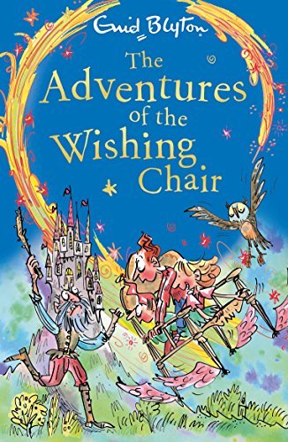 Book cover of The Adventures Of The Wishing-Chair by Enid Blyton, Mark Beech (Cover Design)