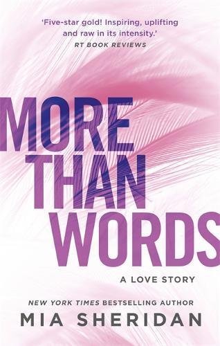 Book cover of More Than Words by Mia Sheridan