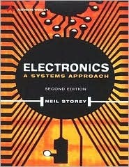 Book cover of Electronics: A Systems Approach by Neil Storey