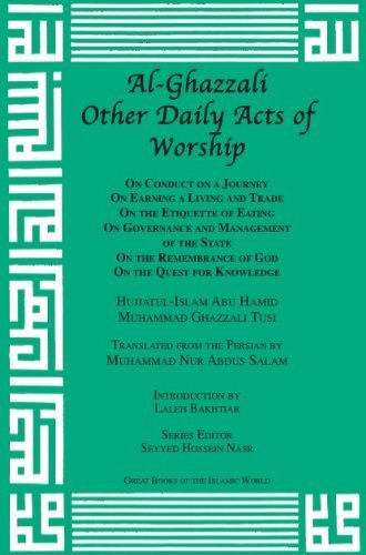 Book cover of Al-Ghazzali Other Daily Acts Of Worship by Abû Hâmid Muhammad ibn Muhammad al-Ghazâlî