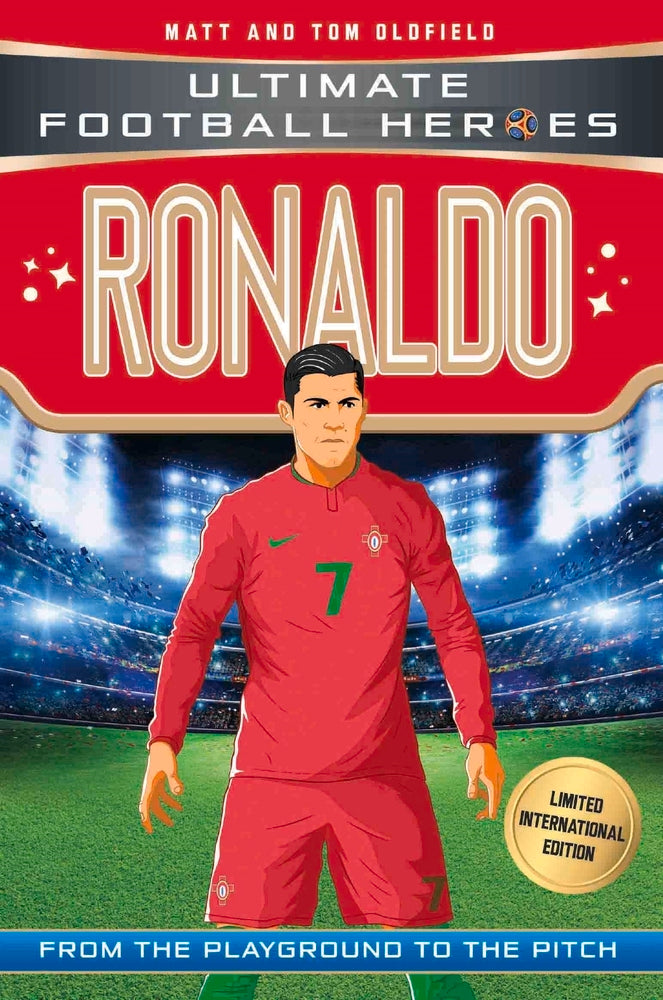 Book cover of Ronaldo: Ultimate Football Heroes - Limited International Edition by Matt  Tom Oldfield
