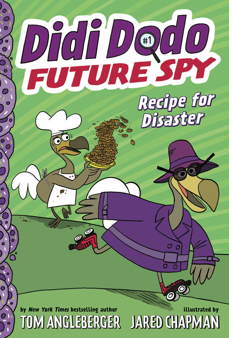 Book cover of Recipe For Disaster by Tom Angleberger, Jared Chapman (Illus.)