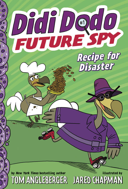 Book cover of Recipe For Disaster by Tom Angleberger, Jared Chapman (Illus.)