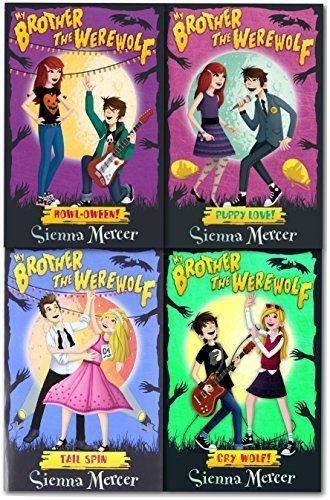 Book cover of Cry Wolf; Puppy Love!; Howl-oween; Tail Spin by Sienna Mercer