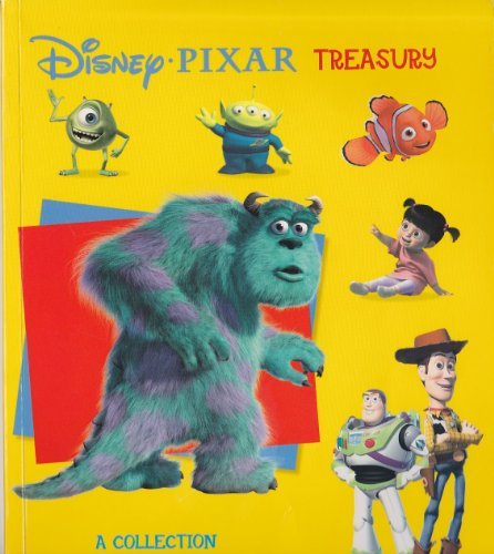 Book cover of Disney Pixar Treasury by Walt Disney Company