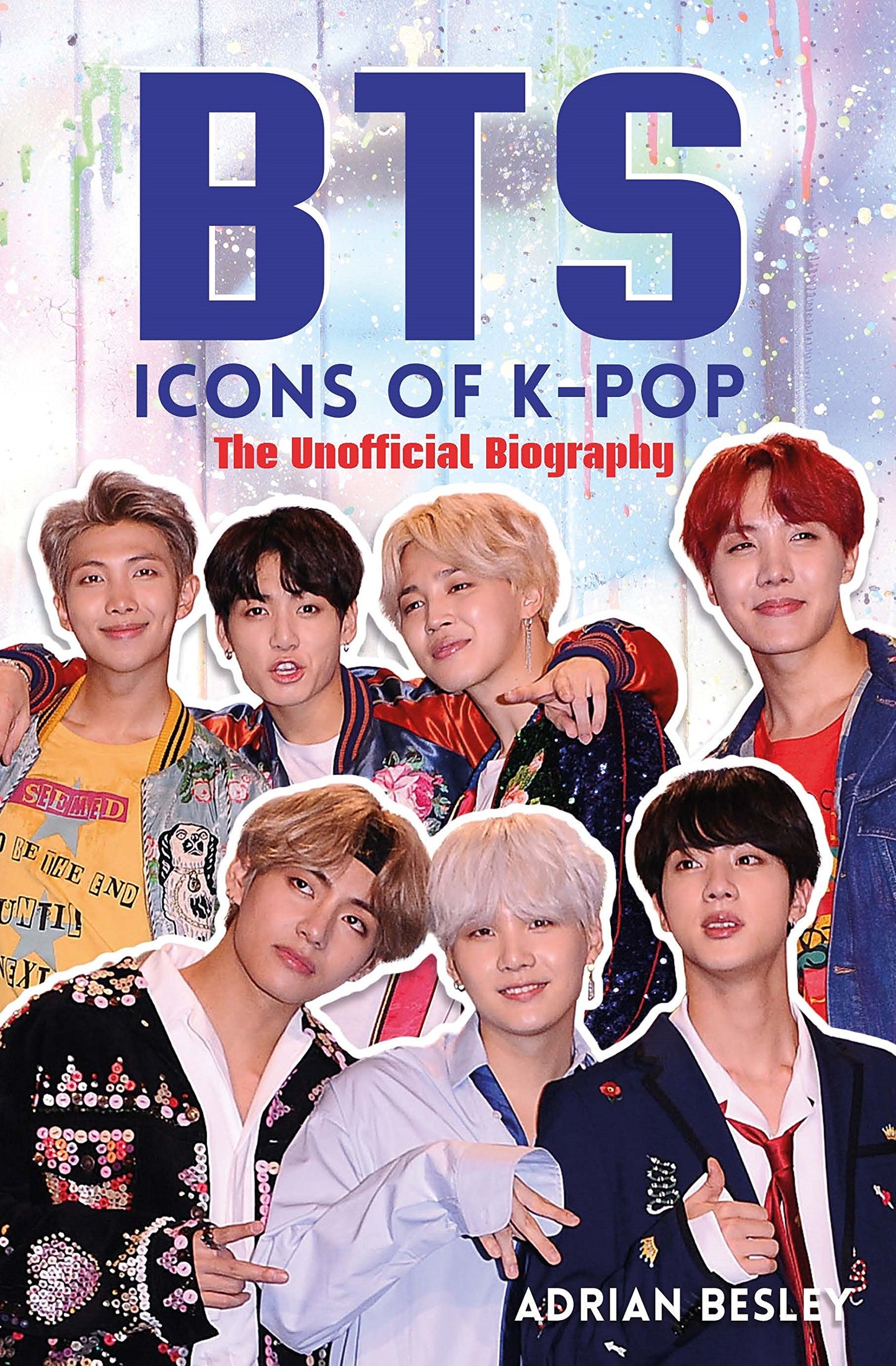Book cover of BTS: Icons of K-Pop by Adrian Besley
