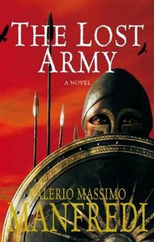 Book cover of The Lost Army by Valerio Massimo Manfredi