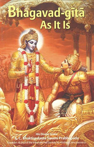 Book cover of Bhagavad Gita As It Is -Pocket Size by His Divine Grace A.C. Bhaktivedanta Swami Prabhupada