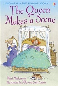 Book cover of The Queen Makes a Scene by Mairi Mackinnon