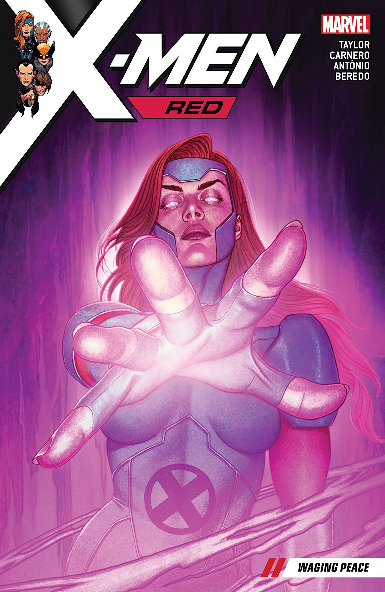 Book cover of X-Men Red, Vol. 2: Waging Peace by Tom    Taylor
