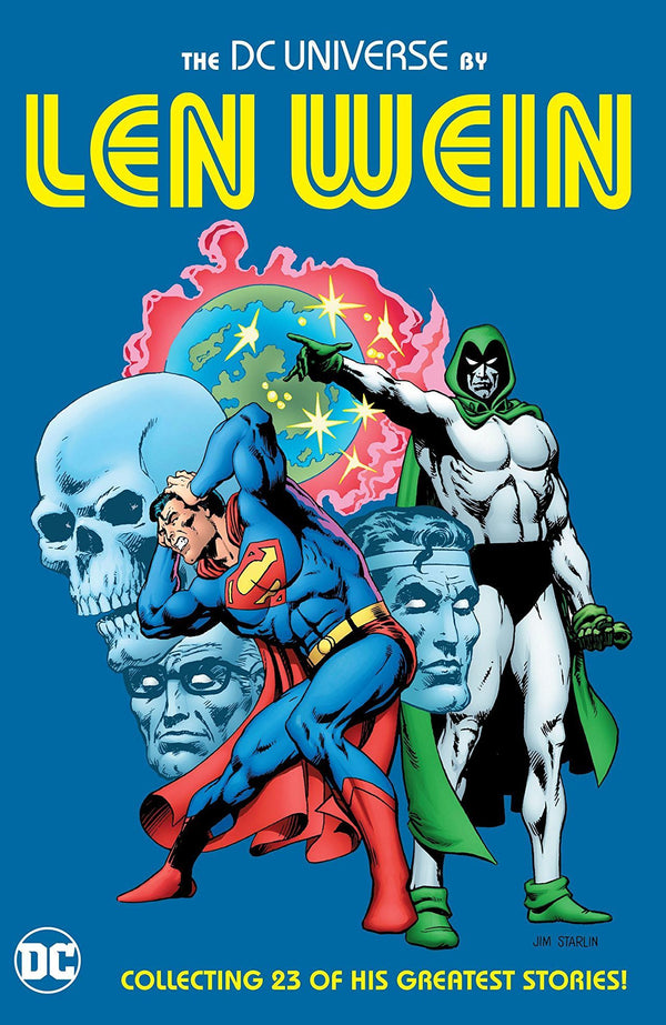 Book cover of The DC Universe By Len Wein by Len Wein, Kelley Jones (Illus.)
