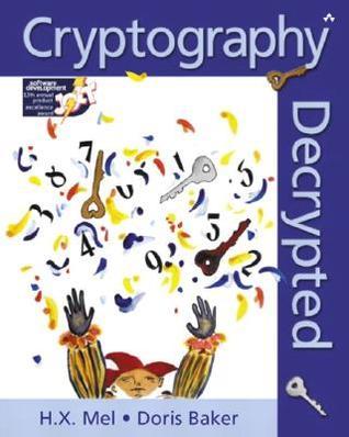Book cover of Cryptography Decrypted by H.X. Mel, Doris Baker