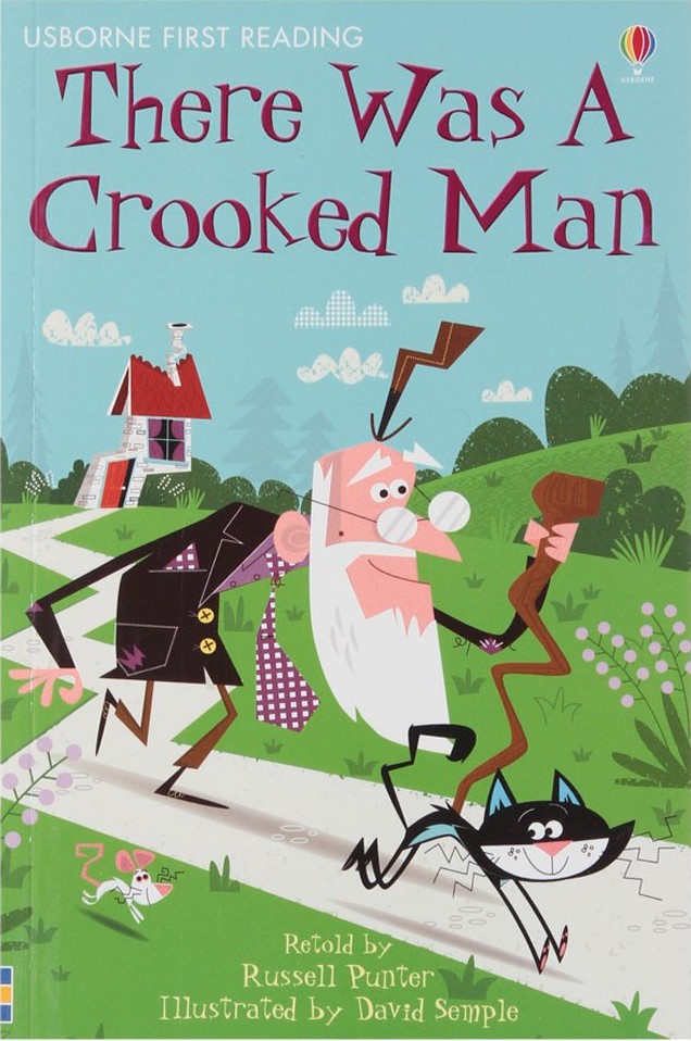 Book cover of There Was A Crooked Man by Russell Punter (Retold by), David Semple (Illus.)