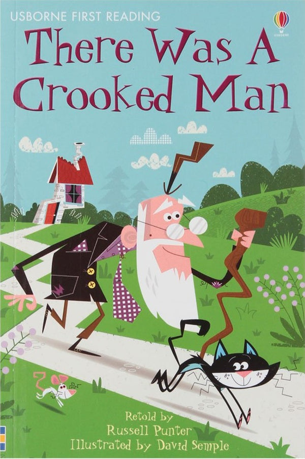 Book cover of There Was A Crooked Man by Russell Punter (Retold by), David Semple (Illus.)
