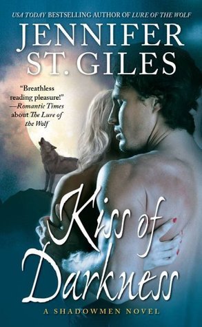 Book cover of Kiss Of Darkness by Jennifer St. Giles