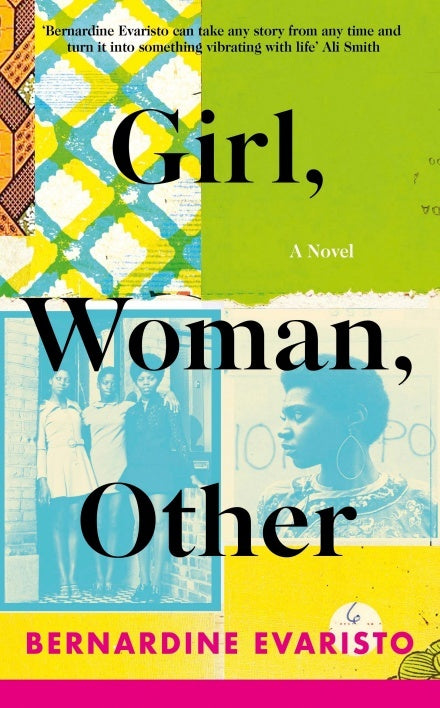 Book cover of Girl, Woman, Other by Bernardine Evaristo