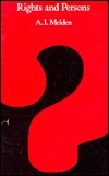 Book cover of Rights And Persons by Abraham Irving Melden