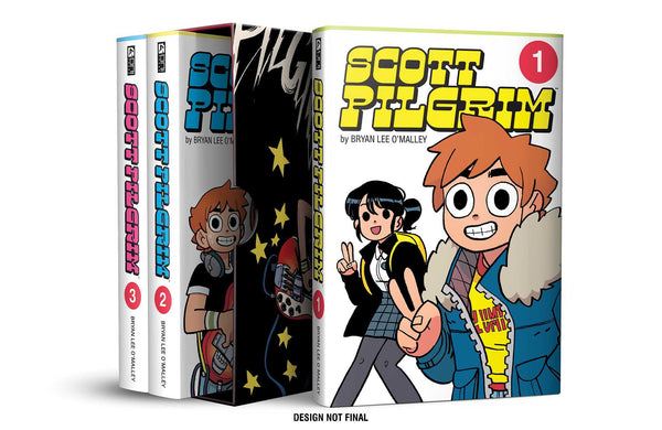 Book cover of Scott Pilgrim Color Collection Slipcase Set by Bryan Lee O'Malley
