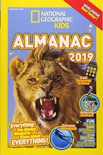 Book cover of National Geographic Kids Almanac 2019, International Edition by National Geographic Kids