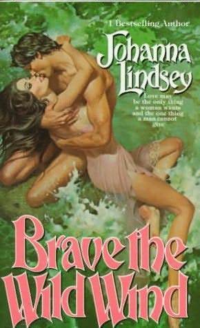 Book cover of Brave The Wild Wind by Johanna Lindsey