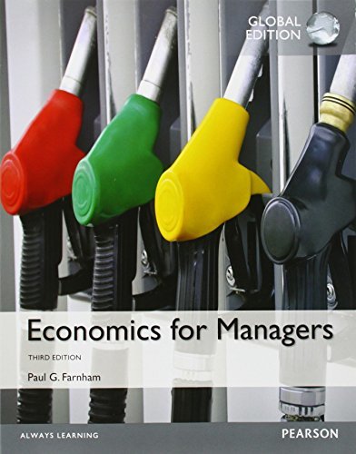 Book cover of Economics For Managers, Global Edition by Paul G. Farnham