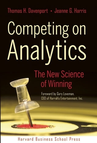 Book cover of Competing On Analytics by Thomas H. Davenport