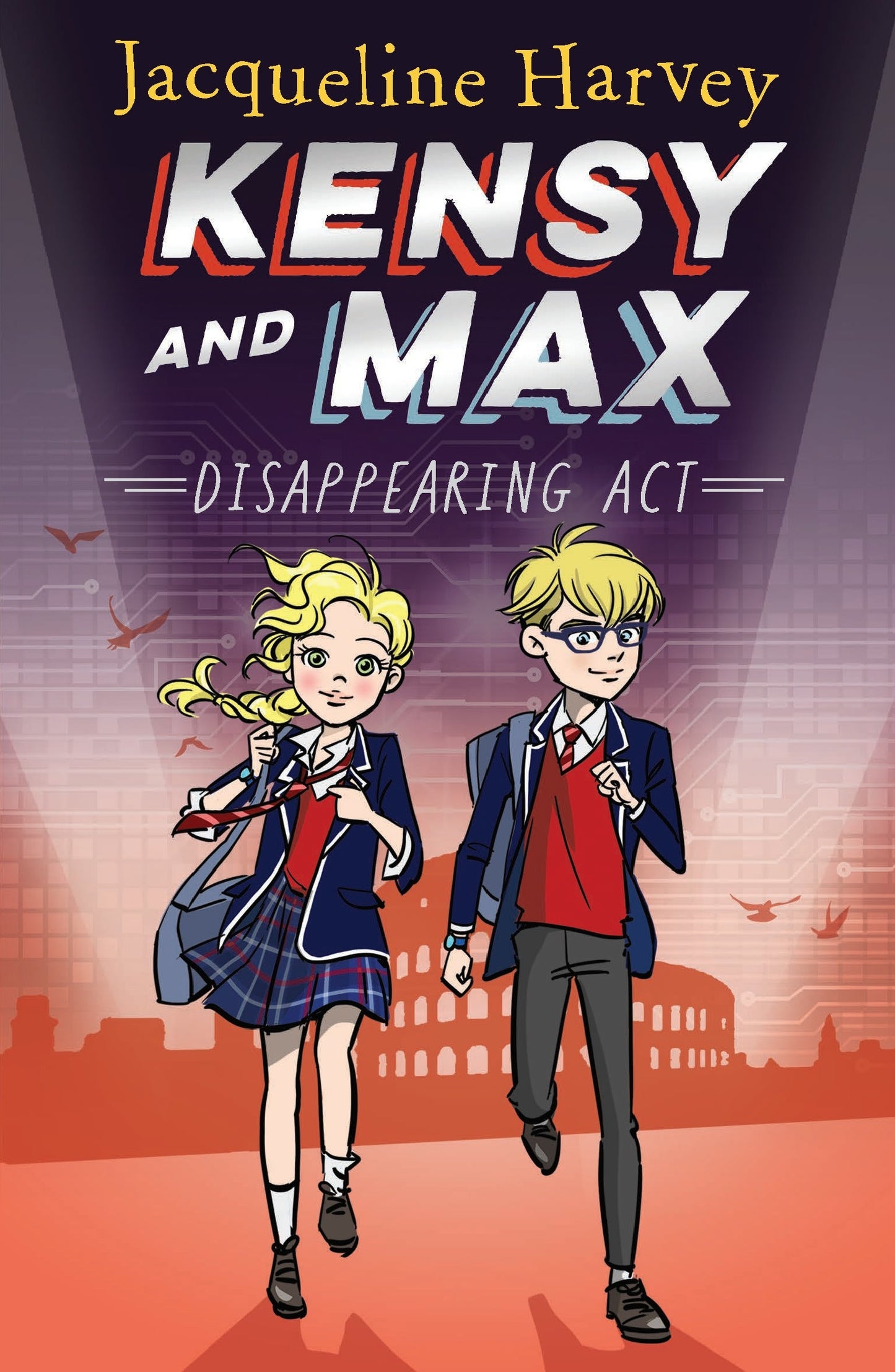 Book cover of Disappearing Act by Jacqueline Harvey