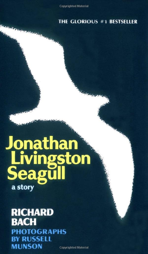 Book cover of Jonathan Livingston Seagull: A Story by Richard Bach