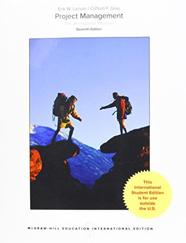 Book cover of Project Management Managerial Process by Ron Larson