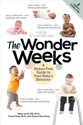 Book cover of The Wonder Weeks: A Stress-Free Guide To Your Baby's Behavior by Xaviera Plooij, Frans X. Plooij, Hetty van de Rijt