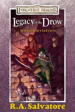 Book cover of Legacy Of The Drow by R.A. Salvatore