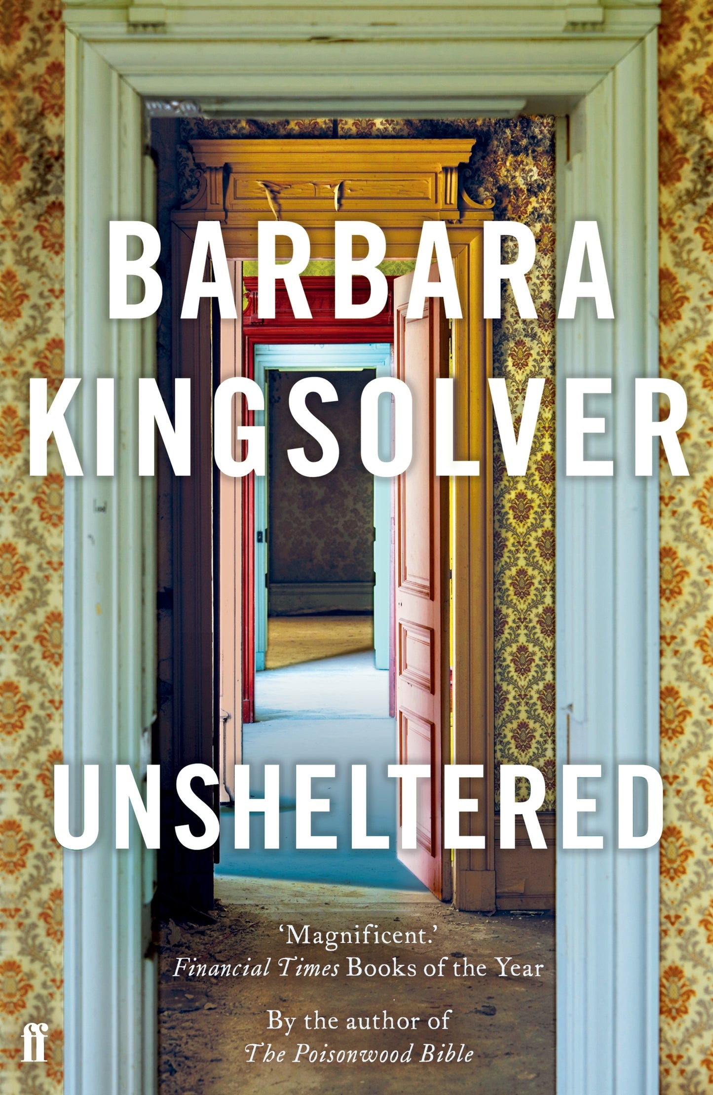 Book cover of Unsheltered by Barbara Kingsolver