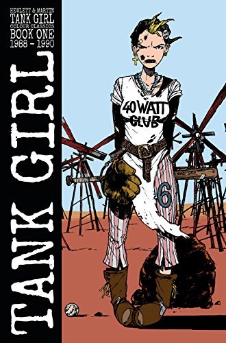 Book cover of Tank Girl: Color Classics Book 1 1988-1990 by Alan C. Martin, Jamie Hewlett (Illus.)