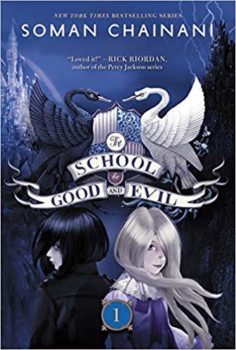 Book cover of The School For Good And Evil by Soman Chainani, Iacopo Bruno (Illus.)