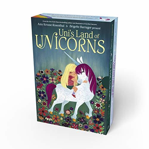 Book cover of Uni's Land of Unicorns Board Book Boxed Set: Uni the Unicorn; Uni the Unicorn and the Dream Come True by Amy Krouse Rosenthal