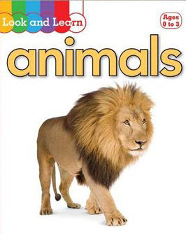 Book cover of Look And Learn: Animals by Hinkler Books