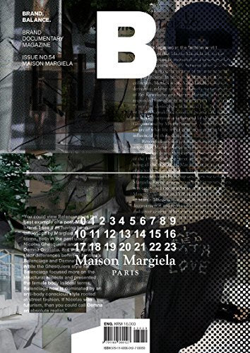 Book cover of Magazine B - Maison Margiela by Joh