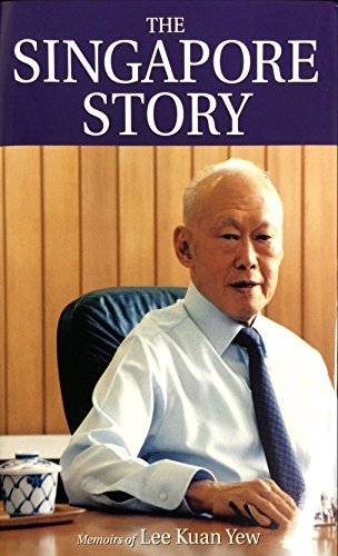 Book cover of The Singapore Story - Memoir of Lee Kuan Yew Memorial Edition by Lee Kuan Yew